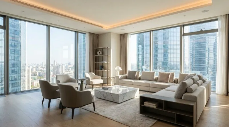 3-комнатная квартира в ЖК Москва-Сити